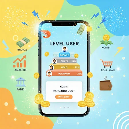 Agen dan reseller menggunakan aplikasi PPOB WOK APPS untuk bisnis digital